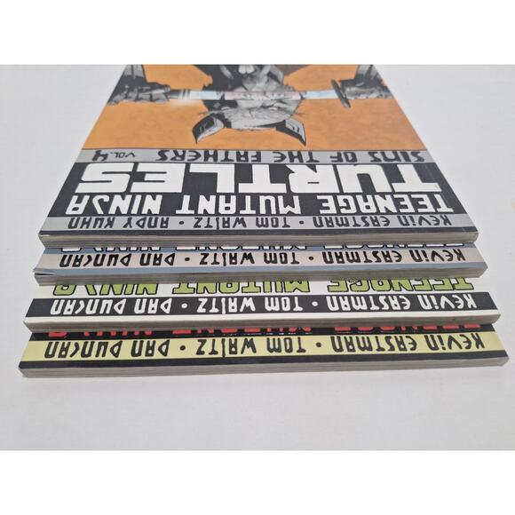 Teenage Mutant Ninja Turtles Vol. 1-4 IDW Trade Paperback Lot Eastman/Waltz - Picture 8 of 10